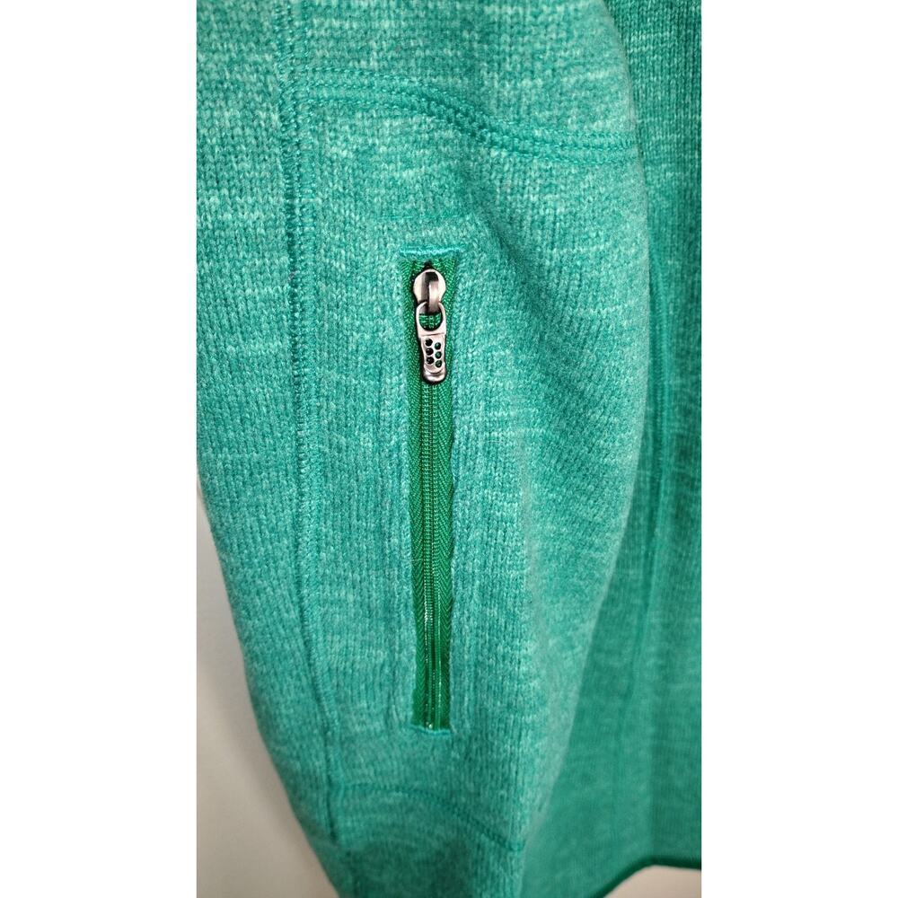 Patagonia Women’s Medium Green Better Sweater 1/4 Zip Cozy Outdoor Pullover - Picture 4 of 9
